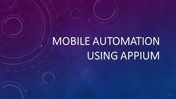 Mobile Automation - Tutorial 2 - Set Up Eclipse & Appium