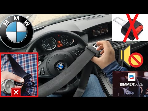 BMW E60 | Отключить звук ремня безопасности с помощью приложения BIMMERCODE;