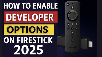 How to Enable DEVELOPER OPTIONS On Firestick 2025
