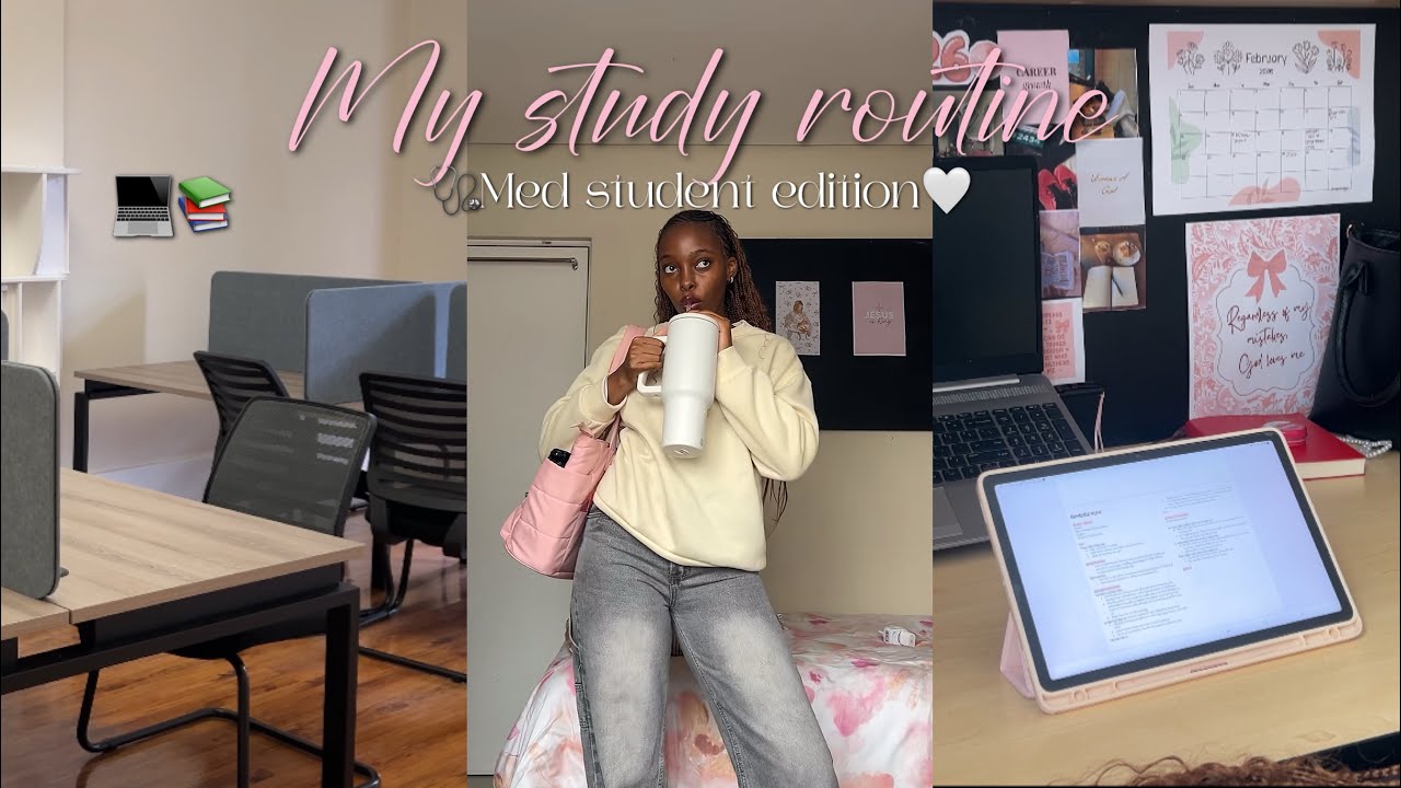 Med student diaries | Study Vlog | Flashcards, notes taking, OSCE prep, 4th year medicine