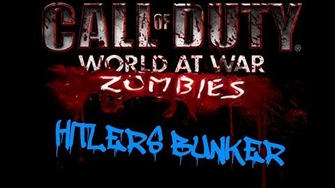 HITLERS BUNKER | Custom Zombies CoD WaW