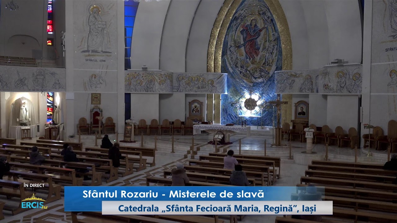 Iași (catedrală): Sfânta Liturghie și Sfântul Rozariu în direct (miercuri, 25 februarie 2026)