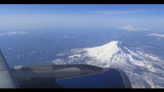 (HD) Delta Airbus A320 Portland to Minneapolis / Window Seat View + PDX Airport Planespotting