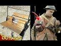 Whats this mysterious thing that looks like a heat lamp and this one on a ww1 british army uniform