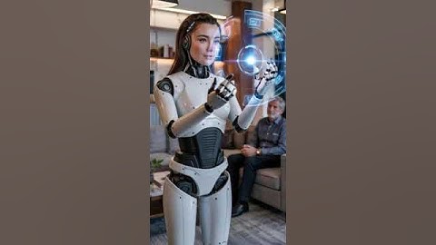 AI Female Robot Performing Stunning Magic Tricks! ✨ #robot