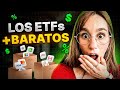 La forma MÁS BARATA de invertir en Bolsa | 3 ETFs para invertir a Largo Plazo