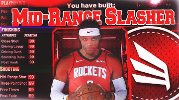 BEST MID-RANGE SLASHER BUILD ON NBA 2K20! RARE BUILD SERIES VOL. 5