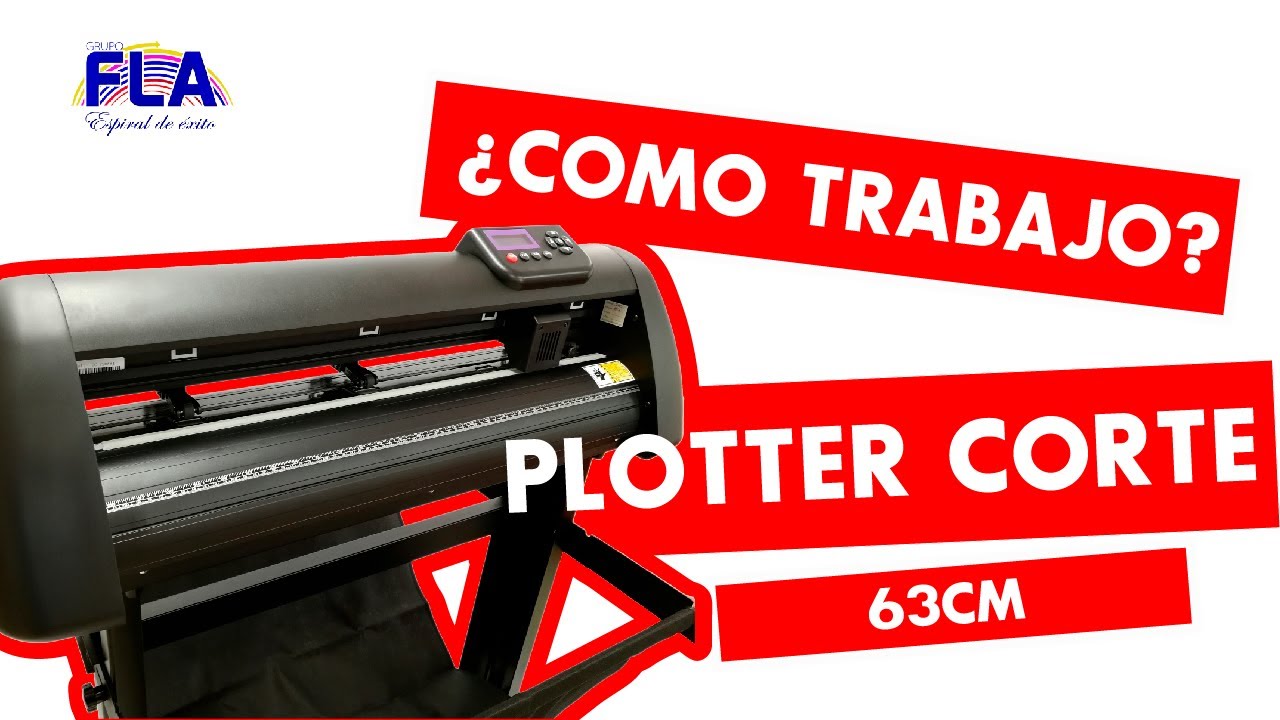 Plotter de Corte 63cm (Instructivo) 