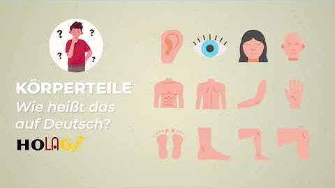 TỪ VỰNG TIẾNG ĐỨC l WORTSCHATZ l CHỦ ĐỀ CƠ THỂ NGƯỜI l KÖRPERTEILE