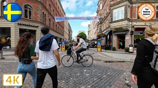 A Summer Walk Through The Streets Of Malmö | Sweden 🇸🇪 | 4K Virtual Walk