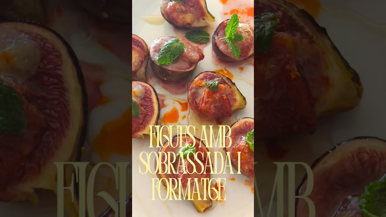 FIGUES + SOBRASSADA + FORMATGE DE CABRA 🤤🔥 Una combinació BRUTAL!