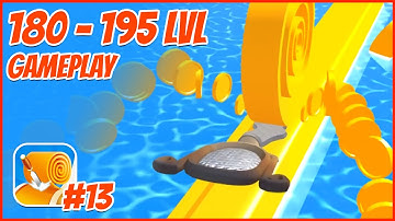 Passed the levels with the Vintage Planer | Spiral Roll - level 180 to 195 | Gameplay #13