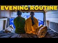 Van life: Our Evening Routine