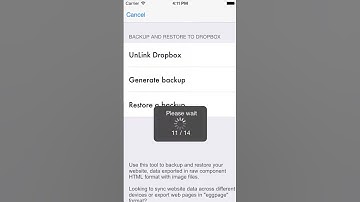 Export web page documents into raw component HTML files using HTML Egg for iPhone