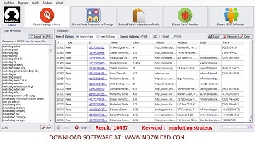 facebook email extractor php script