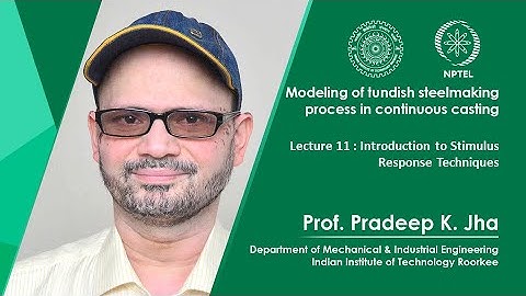 Lecture 11: Introduction to Stimulus Response Techniques