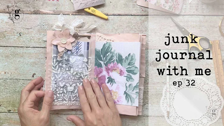 Junk Journal With Me | Ep 32 | Multiple Dainty Vel...