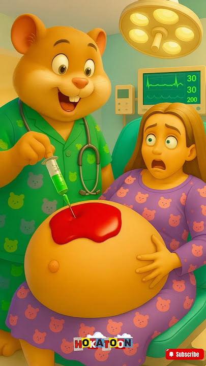 ❤Evolution animal: Squirrel doctor with pregnant woman in hospital operating room🥰 Hokatoon✅ #cute