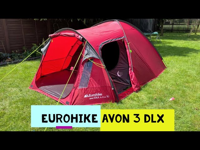 Eurohike Avon 3 DLX Nightfall Tent - The BEST budget 3 person tent