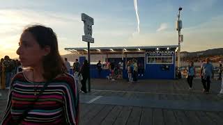 real Santa Monica pier in L.A. compared to the beach in GTA5  Los Santos