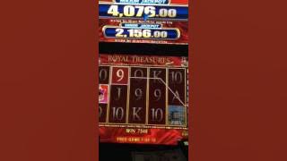 ROYAL TREASURES FREE GAME,CASINO BIG WIN,BIG WINNER