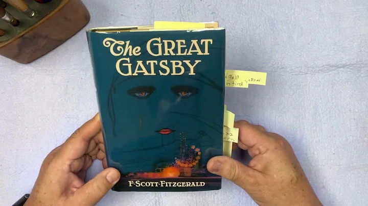 A look at The Great Gatsby First edition First printing points and criteria for 1st/1st
