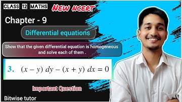 Ex 9.4 class 12 maths q3 | Ex 9.4 q3 class 12 | Question 3 exercise 9.4 Class 12