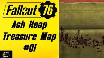 Fallout 76 Ash Heap Treasure Map #01 Location