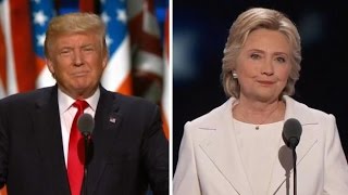 Trump vs. Clinton: highlights from their acceptance speeches
