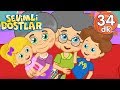 Anneanne Babaanne şarkısı | Sevimli Dostlar Bebek Şarkıları |Adisebaba Kids Songs and Nursery Rhymes