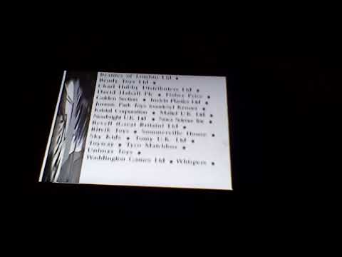 Closing To Eyewitnesses Dinosaur 1994 VHS