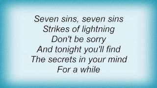 Fancy - Seven Sins Lyrics