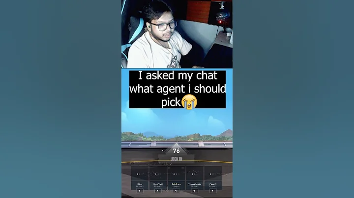 I asked my chat to pick my agent 😭 #valorant #shorts #fyp