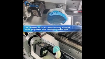 The Inventor And Manufacturer of 3D Automatic Wax/Metal stone setting robot#jewelry #stone#wax