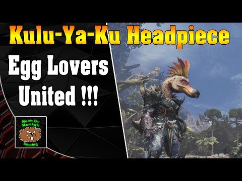 Monster Hunter World - How to get your Kulu-Ya-Ku Helmet - Egg Lovers United