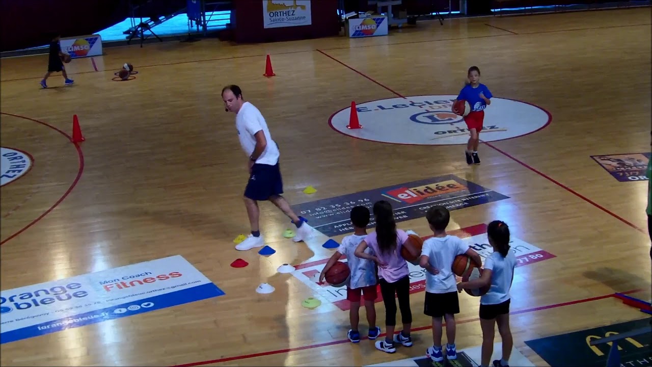 Orthez forum Mini basket 2019 Enchainements d'action U7 et U9