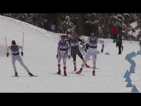 Nordic Skiing Technique - Ski Skating - One Skate Double Pole - V2