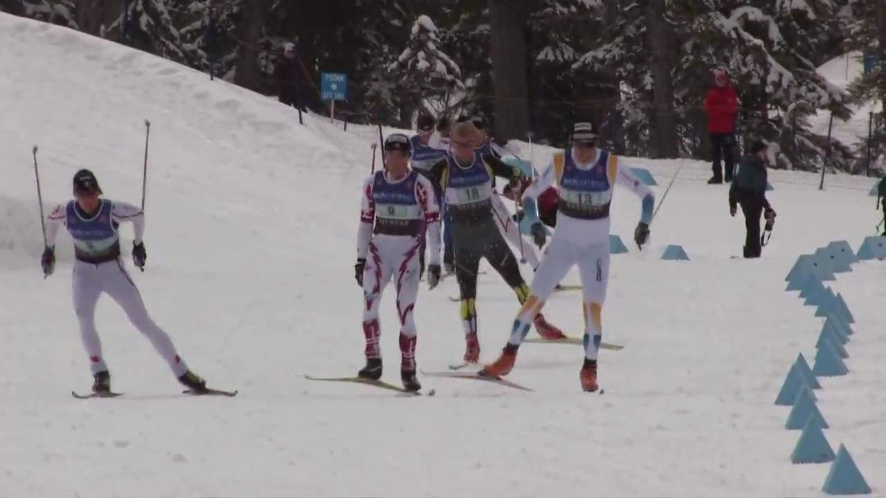 Nordic Skiing Technique Ski Skating One Skate Double Pole V2 in Skate Ski Technique Video