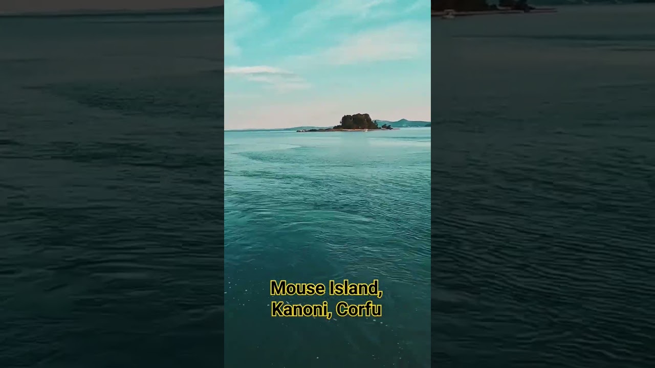 Mouse island hyperlapse, Kanoni, Corfu 