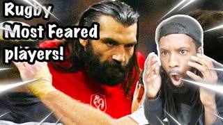 The Most Feared Rugby Players part 1 | AMERICAN REACTION!