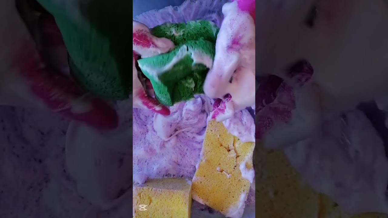 ASMR I Plush tile cleaner, a fake rinse with pine gel & Lavender tile cleaner