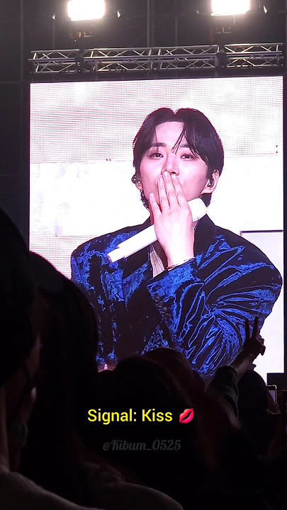 Signal: Kiss (to show Junho we're fans) - 2025 LEE JUNHO FAN-CON Midnight Sun in TAIPEI DAY 2