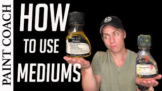 Oil Painting For Beginners | How to Use Mediums