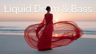 Crimson Sunrise 🌅 Melodic Liquid Drum & Bass Mix | Serene Atmosphere (174 BPM)