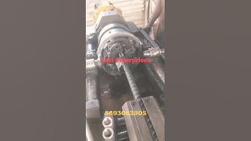 SEBI - Rebar threading machine
