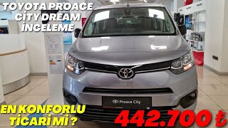 2022 Toyota Proace Ci̇ty Dream Otomati̇k Detayli İnceleme En Konforlu Ti̇cari̇ Mi̇ ? Güncel Fi̇yatiyla