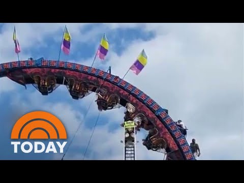 Roller coaster riders stuck upside down for 3 hours in Wisconsin