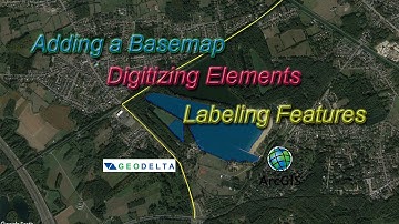 Digitizing in ArcMap (and Adding Labels to the Features)