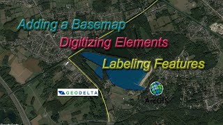 Digitizing in ArcMap (and Adding Labels to the Features)