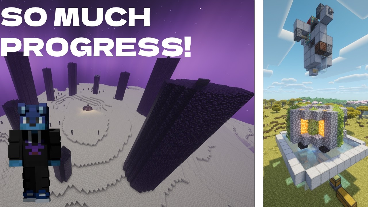 I Built the First Farm in a Technical Minecraft World - YouTube